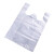 Homeglen 透明白色加厚食品塑料袋一次性打包胶袋 22*35cm 500个