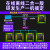 JLINK V9 仿真下载器兼容STM32 AMR开发V8 V9烧录编程器黑金隔离 V9标准版(黑金版)(3.3V) 黑色沉金主板 标配(不带转接板)