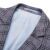 G2000男装 商场同款 新款 格纹西服男西装外套98510231 灰色格纹/94 44/160