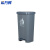 希万辉 灰色50L 加厚脚踏带盖垃圾桶医疗废物处理利器盒XWH0011