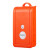 无线呼叫器SOS一键紧急呼叫通话求救定位远程对讲手机报警器 基础版橙色