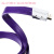 2.0版扁平发烧级HDMI线 3D 4K HDMI高清线 紫色(1.4版) 1.5米