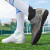 疾步（JIBU）训练新款成人儿童足球鞋男碎钉a g长 钉TF短 钉女学生高帮球鞋飞 紫色碎钉 31