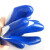 雷赢（LEIYING）QJ-08丁腈浸胶手套 蓝色