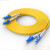 ABLEMEN 光纤跳线LC-LC单模双芯 收发器 交换机光钎线跳线室内线延长线尾纤1米