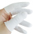 普舍（PUTSCHE）白色棉布耐磨防滑手指套透气不闷热舒适棉布指套 白色400只 