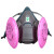 3M6502+2091硅胶防尘毒面具罩 呼吸防护各类颗粒物电焊烟口罩