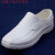 LISM厨房靴雨鞋高筒加棉靴工厂耐油耐酸白色耐用保暖雨靴EVA胶鞋 白色低帮EVA(不加棉) 36