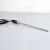 热电阻pt100温度传感器三线贴片带螺纹探头式防水铂电阻WZPT-187 PT100(4米)
