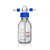 螺口洗气瓶 GL45螺口缓冲瓶安全瓶 直管气体洗瓶 250ml PP盖 全套