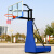 篮球架户外标准可移动升降儿童成年人校园训练比赛专用篮球框室内 蓝色旗舰款钢化玻璃板180105cm