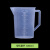 HKNA量杯带刻度量筒奶茶店用具工具塑料计量杯1000ml5000毫升 3000ml无盖