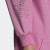 阿迪达斯（adidas）女装 春秋新款运动服跑步训练中长款卫衣连帽保暖休闲套头衫 HF9207粉色/三叶草 2XS