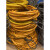 套塑料管钢丝绳  吊车吊装用起重吊索具包塑插编钢丝绳10/14/16mm 套管插编钢丝绳16毫米4米