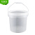 透明刻度桶计量桶大小水桶带盖密封PP材质包装塑料桶透明刻度桶2 透明刻度桶    5L