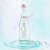 农夫山泉天然玻璃瓶品质水多种图案可选长白山莫涯泉低钠淡矿泉水 19年产生肖纪念款图案老鼠(750ml