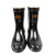 腾固 20KV 高压绝缘靴中筒鞋电工雨靴带电作业安全防护橡胶鞋 黑 39