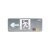 敏华消防安全出口指示牌应急灯二合一标识牌消防疏散指示灯标志牌 0.48集中型