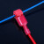 施兹坦 T型接线端子软线硬线0.5-1 0.75-2.5平方接线端子分线器夹子快速接线夹免破线夹 T1红色（软线0.5-1平方） 30套