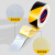 勇威（YW）3cm黄黑斜纹反光膜 警示胶带 地贴条 防水安全标识贴纸 反光贴（45.72米）