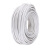 德力西电线电缆 RVV4*0.5/0.75/1/1.5/2.5/4平方四芯护套线100米 RVV-4*6（白色）