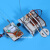 电台发报机科学无线儿童科技小制作小发明科学实验材料 无线电报机 材料包+4池+颜料