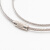 海斯迪克 HKsq-49 钢丝绳钥匙圈 不锈钢钥匙圈 钢丝圈 钢丝锁扣2.0mm*30cm