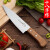 牛肉刀肉联厂专用屠宰场剥皮割肉厨师刀具  60以上+刃长17cm 银色