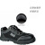 中麦 RZM304 S1P 轻型安全鞋防砸防刺穿耐磨舒适透气安全鞋 黑色 35码 1双装