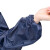 稳斯坦 WF022 男女户外长款雨衣 风衣式连体自行车电动车保安站岗建筑工地 藏青色-均码