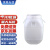 京采无忧  塑料化工桶 油桶塑料方桶大口桶蜂蜜桶储水桶酒桶壶 白色25升加厚