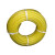 卉营（HUIYING）螺旋管牛筋管 波纹管排水管抽水管pvc塑料管 黄色6分30米/捆 可定制