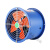 轴流风机220v强力管道式厨房工业通风机低噪声380V 35-4中速/220V管道式D