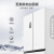容声（Ronshen）蓝光养鲜509升变频一级能效法式多门四开门嵌入式冰箱白色家用无霜除菌BCD-509WD18MP双循环大容量