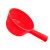 上陶鲸 工业塑料水勺 加厚耐摔水瓢舀水壳 红色塑料加厚大号水瓢