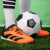 阿迪达斯（adidas）男鞋足球鞋 新款X CRAZYFAST.3 TF人草实战比赛训练碎钉鞋 橙色/黑色/白色 42/260/8