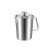 304不锈钢量杯烘焙带刻度毫升厨房家用量筒豆浆杯奶茶店专用水瓢 304不锈钢量杯2000毫升