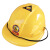 儿童工程帽建筑工地帽子工人头盔演出仿真道具幼儿园建构区 A款有帽带 2个起包邮