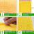黄色牛皮纸气泡袋加厚快递信封袋包装袋防水防震气泡袋可定制 21*30+4cm(100个)
