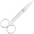 午励 实验用剪刀 不锈钢实验室手术剪刀 弯刀 手术直尖14cm 
