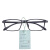 防蓝光眼镜无螺丝超轻TR90镜框 亚克力镜片X1X2100度-400度