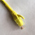 适用原百通BELDEN六类非屏蔽跳线2米3米5米6米蓝色黄色成品千兆网线 黄色 5m