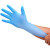 爱马斯 AMMEX APFNC44100一次性手套蓝色丁腈手套标准型无粉左右手通用 麻面 中码*1000只/箱