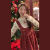 帅瑞驰新年约会战袍女套装红色背带连衣裙子秋冬季2024新款小个子香风两 杏色打底衫单件 S