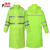 普舍（PUTSCHE）风衣式雨衣 反光防水加长版 荧光绿牛津纺 L码 