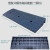 适用实心橡胶斜坡垫塑料台阶门槛垫456789101112厘米高 黑塑胶斜坡垫100*35*10cm（一级料）