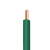德力西电气电线电缆铜芯线国标单芯单股硬线家用BV 2.5平方 绿色零线 100米/盘