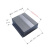 190X72铝型材电源外壳铝合金控制器工程盒PCB电路板机壳设备*1027 现货：190X72X长150mm/黑色 配前后板/