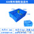 定制周转箱长方形蓝色塑料箱塑料胶框不良品胶筐胶箱五金收纳箱零件盒 5#箱470*350*170蓝色配盖