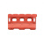 科恩森（KEENSEN） 市政施工护栏交通安全围挡三孔水马塑料注水围档 红色普通吹塑款1.3m
